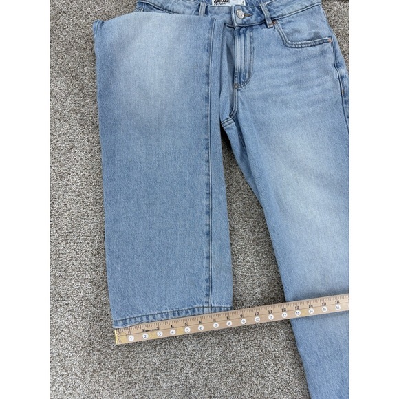 Garage Denim Slouchy Jeans Women's 0/24 Blue Light Wash Baggy Relaxed Organic - Picture 10 of 10